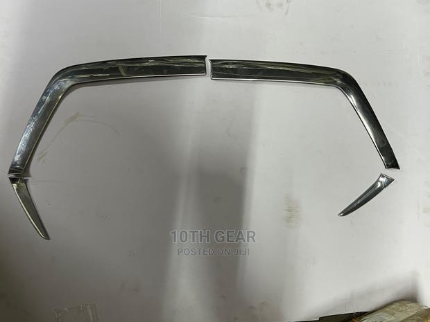 Harrier Grill Trim Bumper Protector Chrome - thumbnail 2