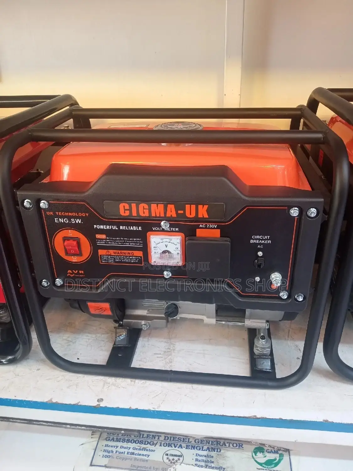 Cigma Uk Gasoline Generator 2.5kva
