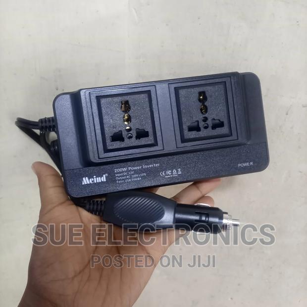 Car Power Inverter Black