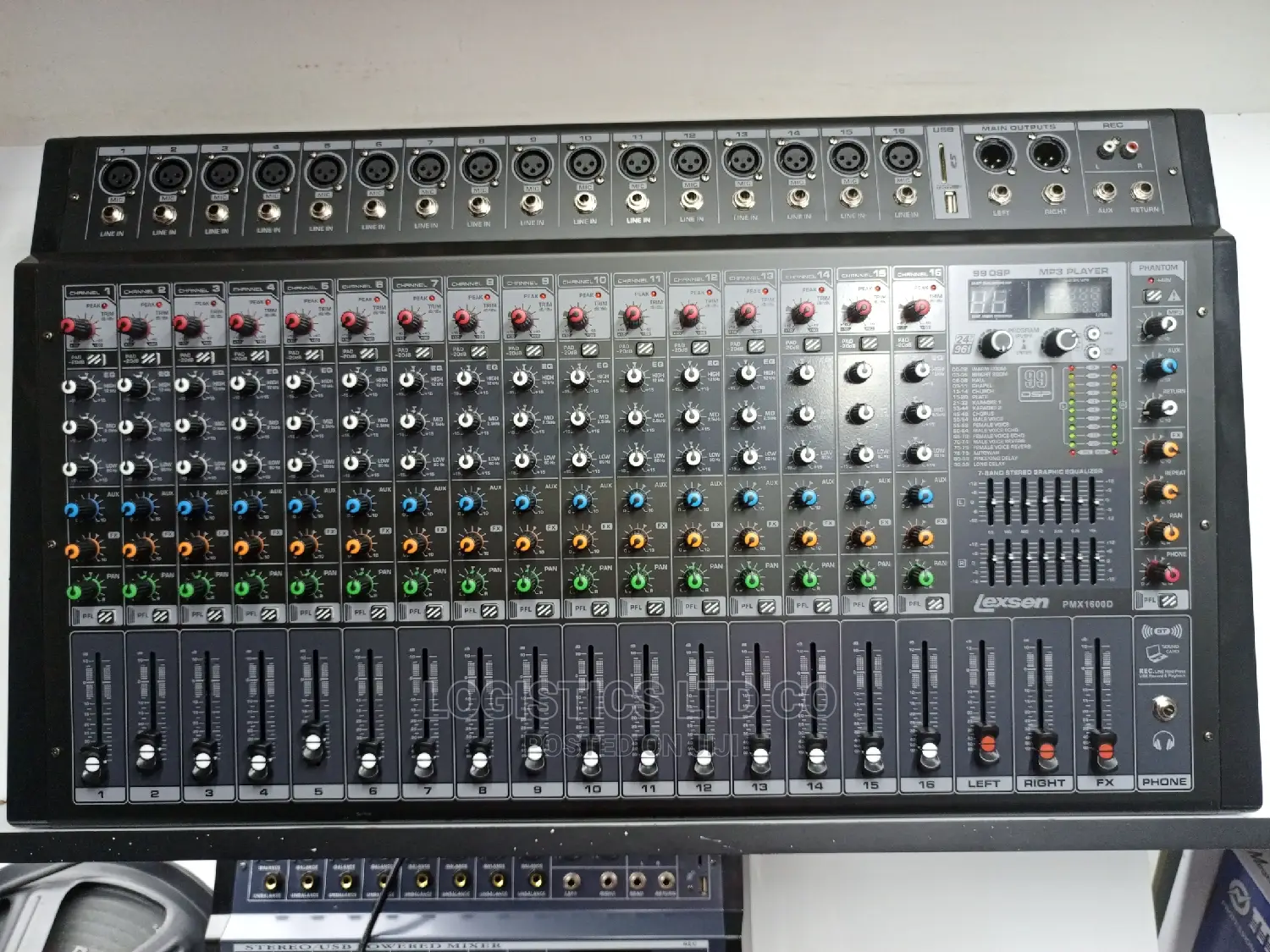 Lexsen 16channel Powered Mixer