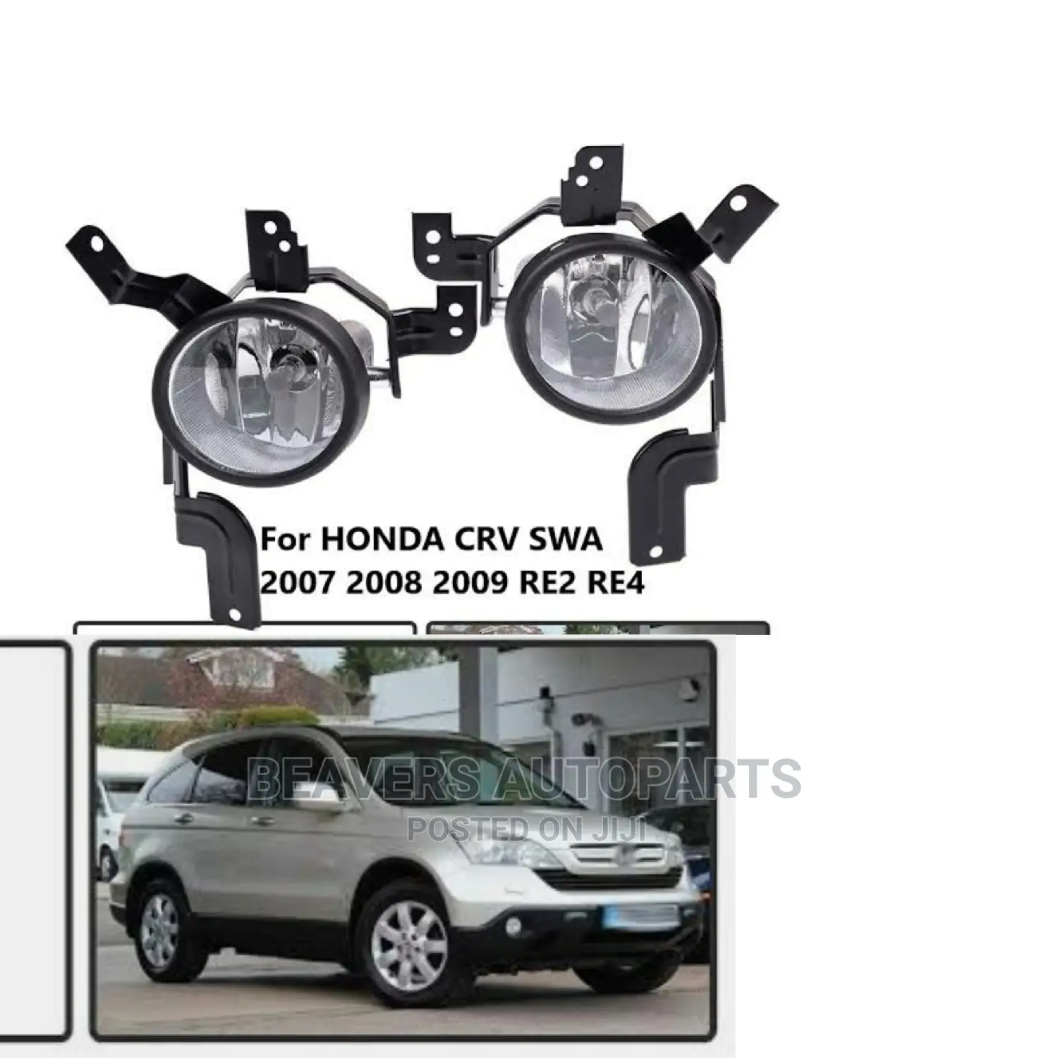 Honda CRV RE4 2008-2010 Foglights