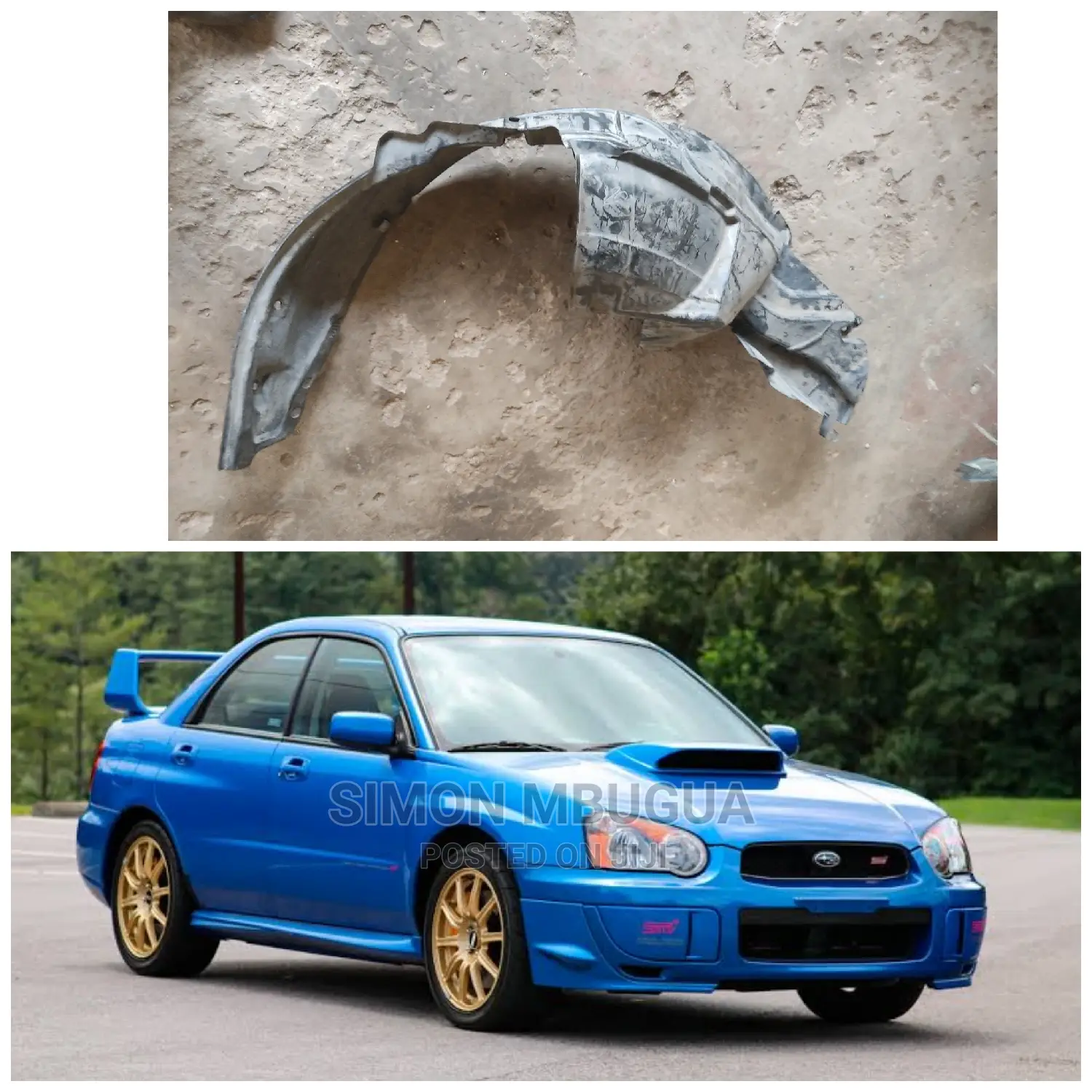 Subaru Impreza Stone Guard