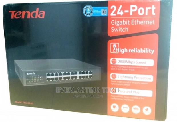 Tenda Desktop Switch 24 Port Giga - main view