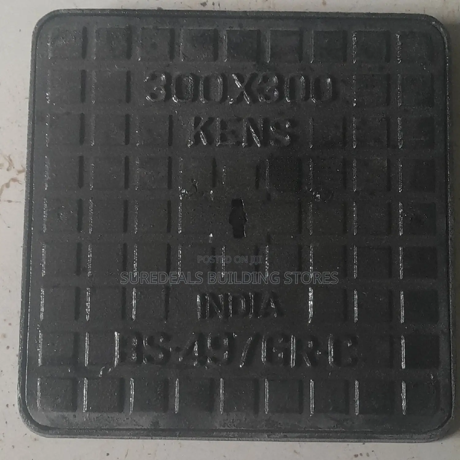 Cast Iron Inspection Chamber/Manhole Cover -300mm×300mm