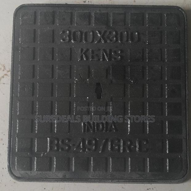 Cast Iron Inspection Chamber/Manhole Cover -300mm×300mm - thumbnail 2