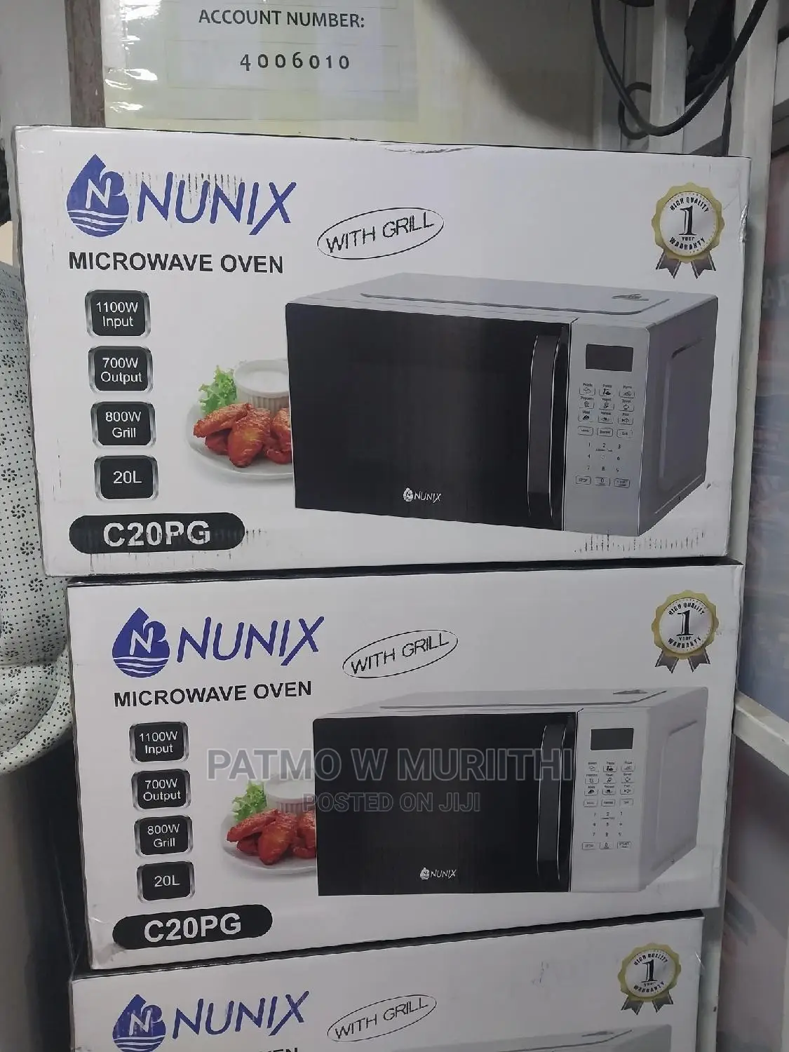 Microwave-Microwave Nunix 20L Digital Microwave