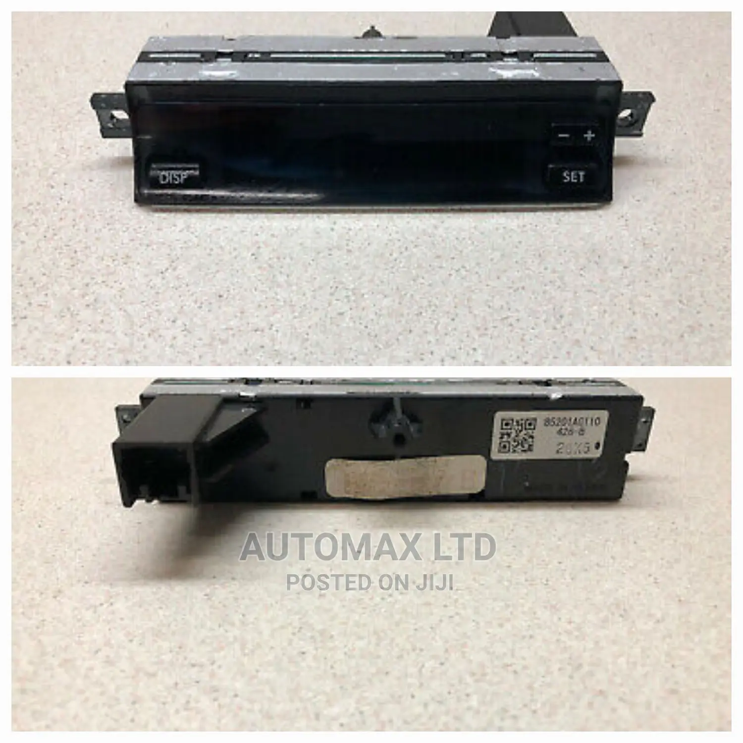 Yr04-09, Subaru Legacy/Outback. Digital Centre Dash Clock