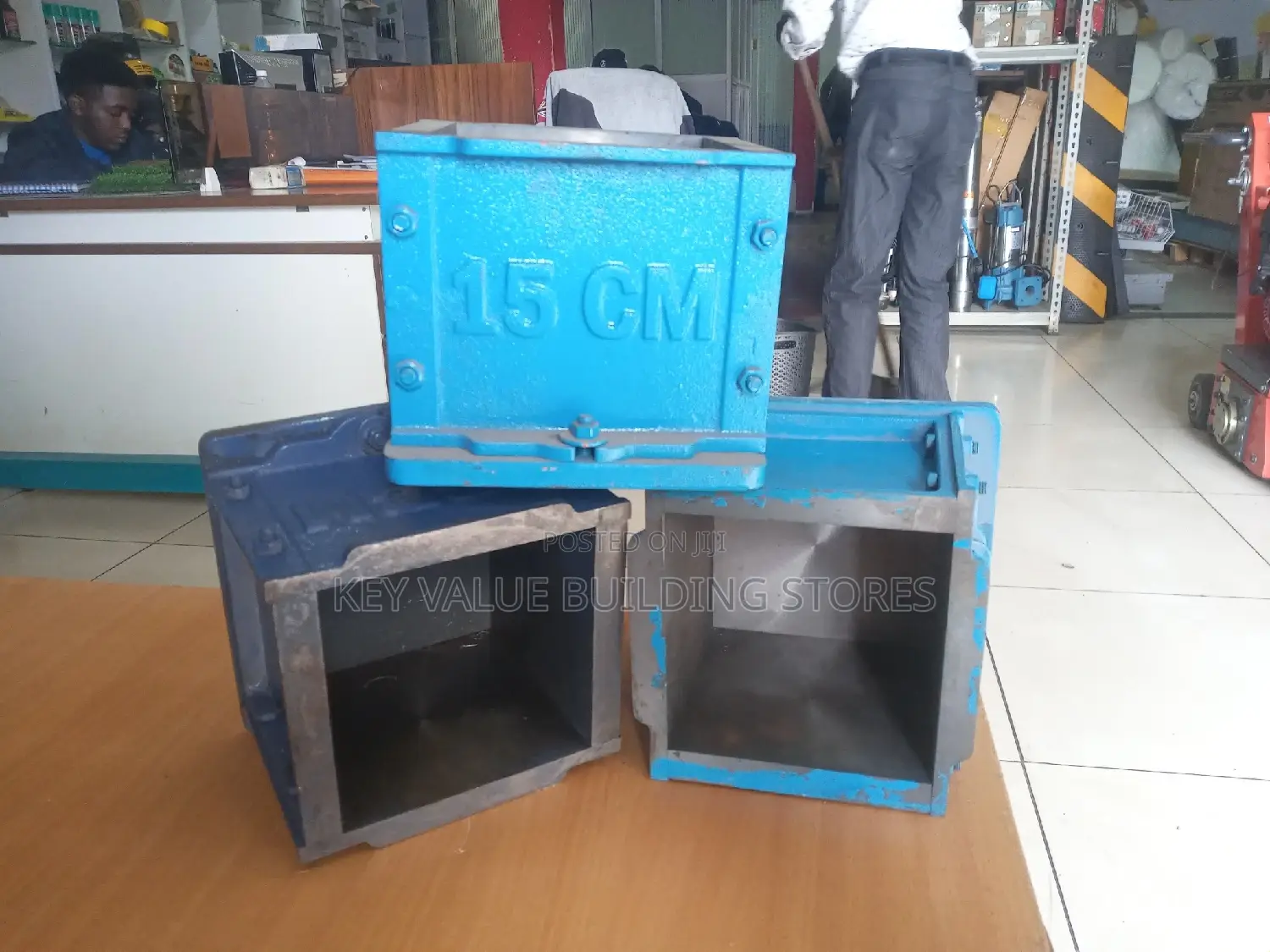Imported Concrete Testing Cube Moulds (Cost Iron)