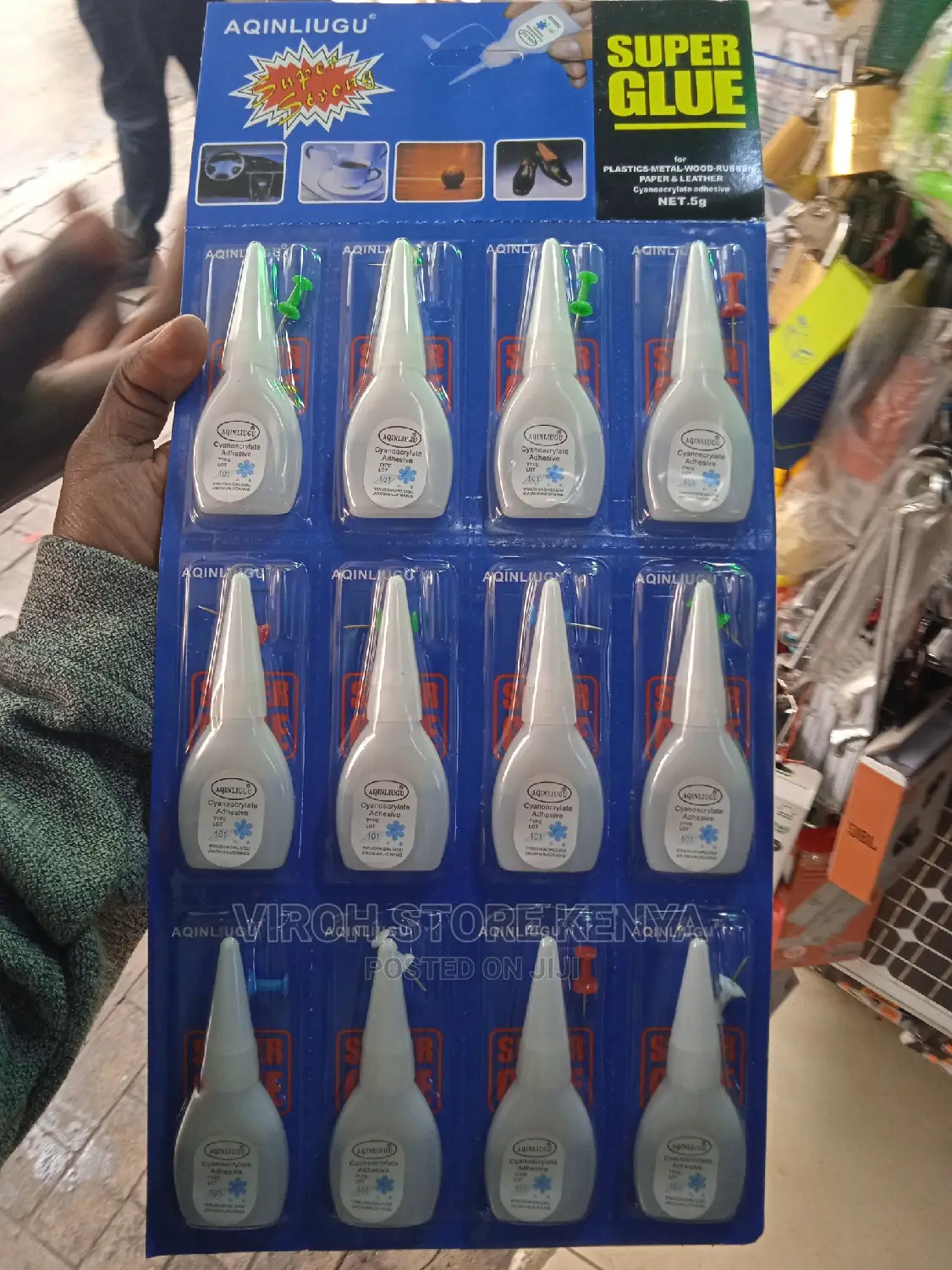 Superglue Available in Dozen