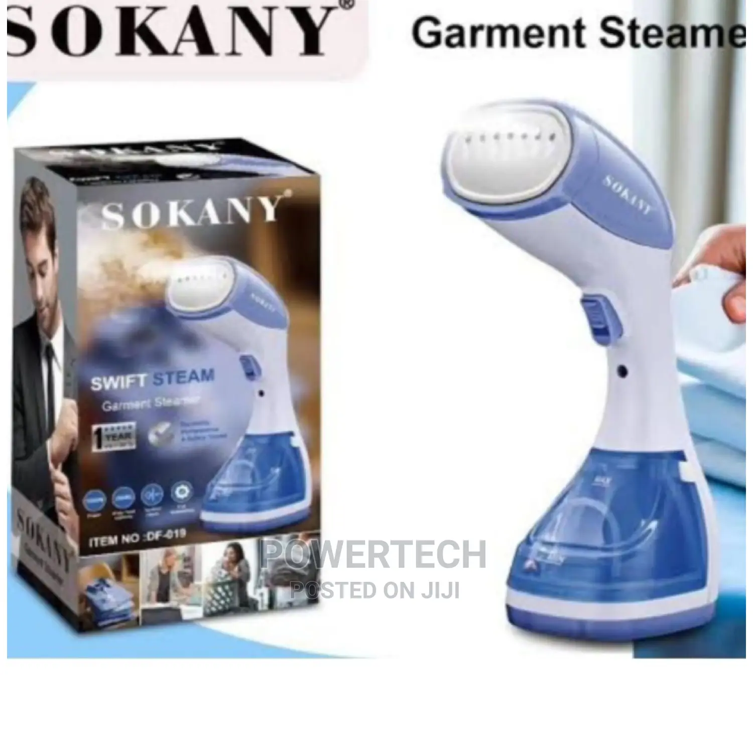 Sokany Portable Travel Handheld Garment Steamer Iron 