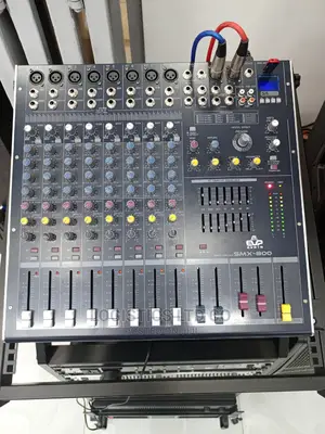 Public Address System Machines "Rack" With Amplifiers