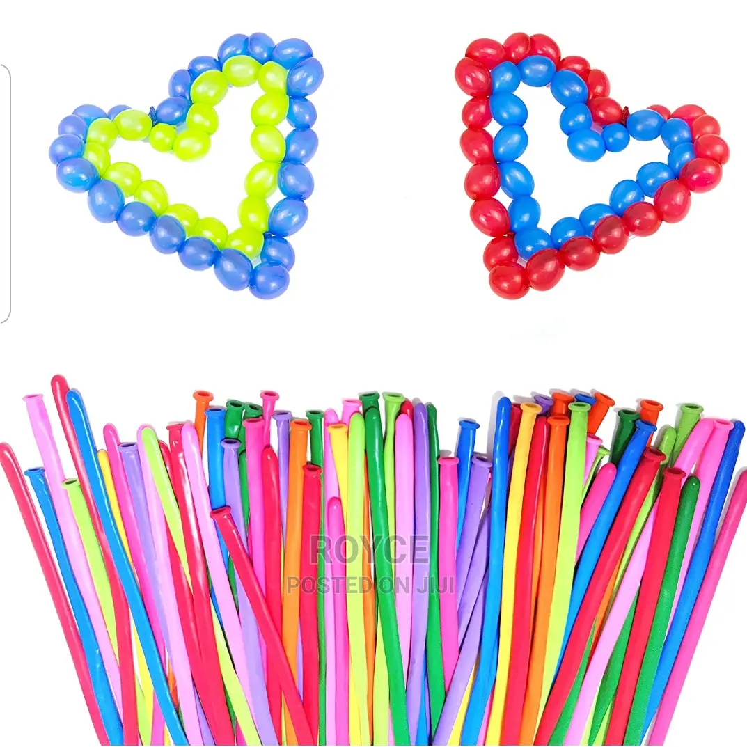 100pcs Modelling Ballons + Pump