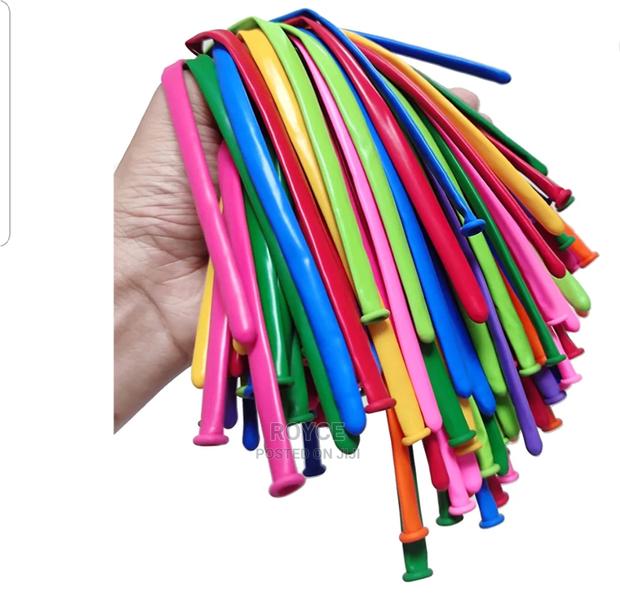 100pcs Modelling Ballons + Pump - thumbnail 10