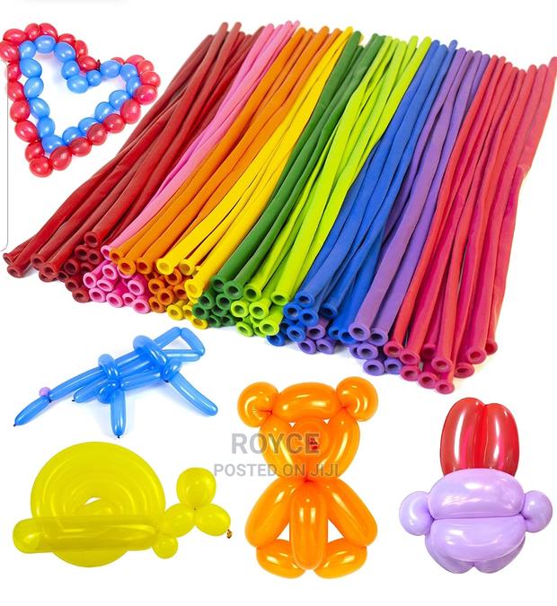 100pcs Modelling Ballons + Pump - thumbnail 9