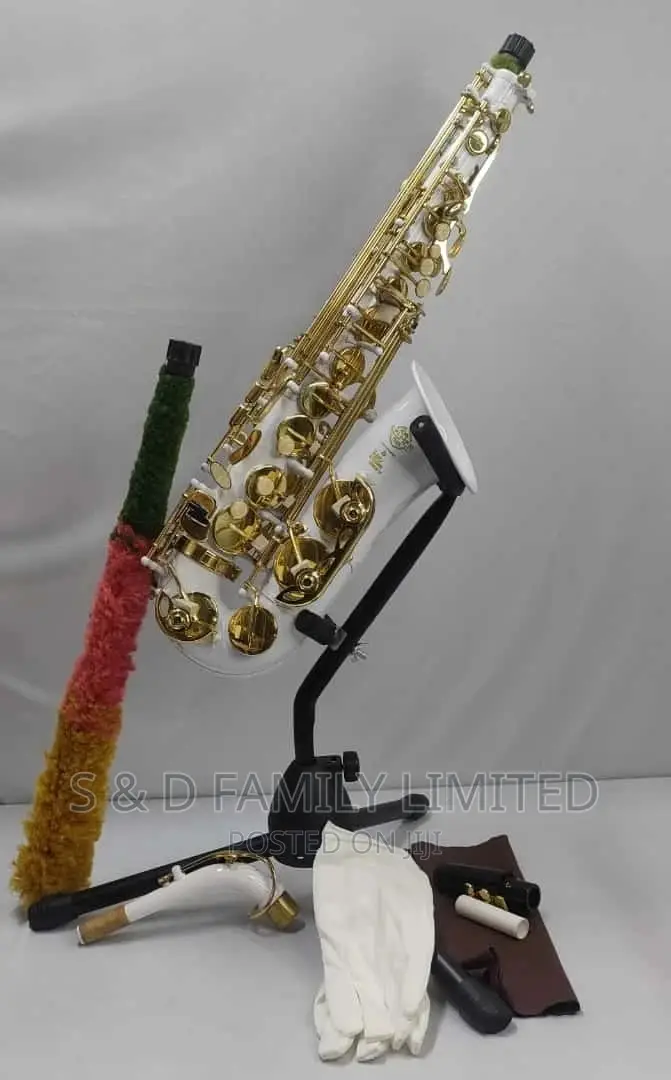Selma White Alto Saxophone