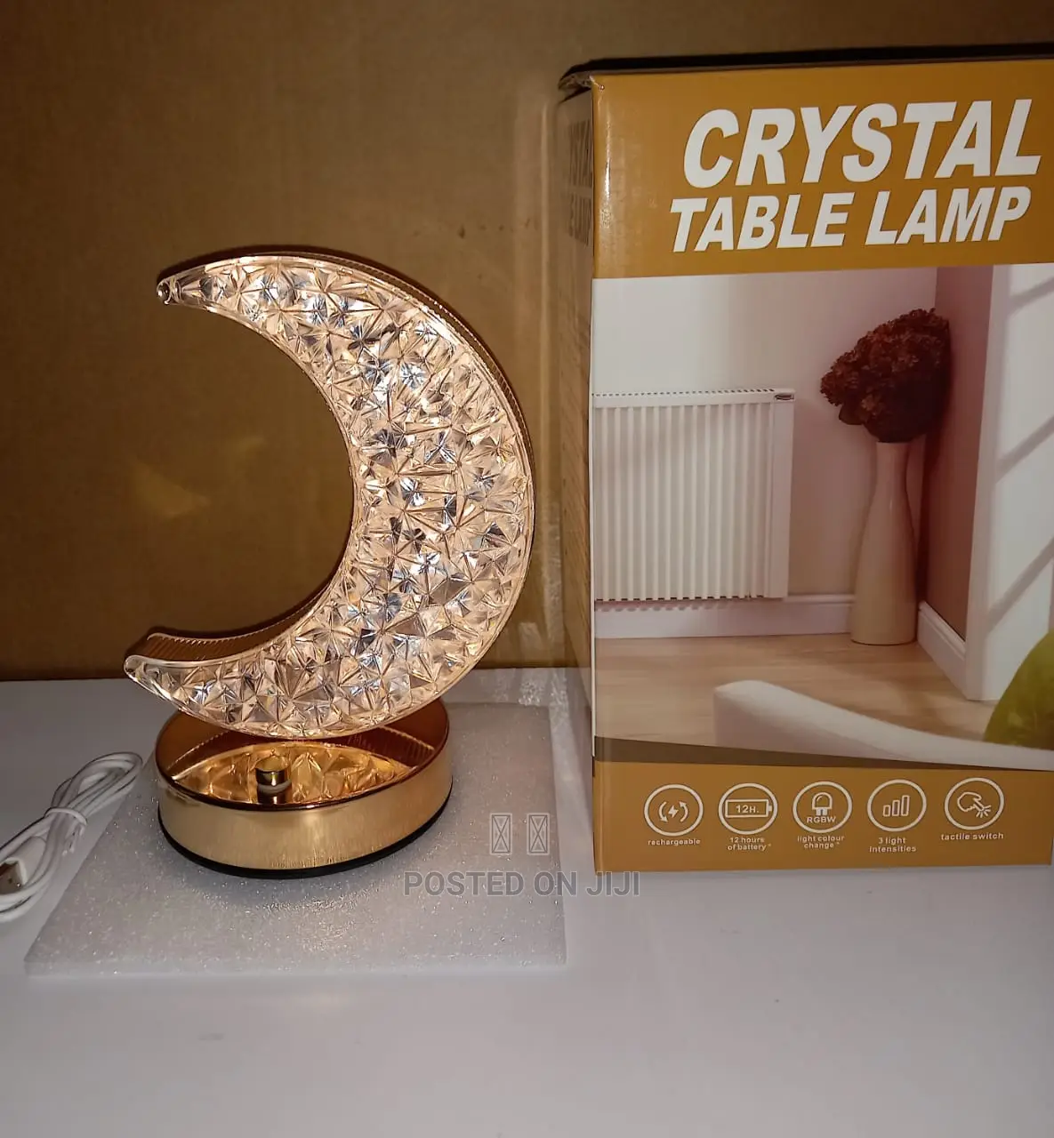 Crystal Table Lamp