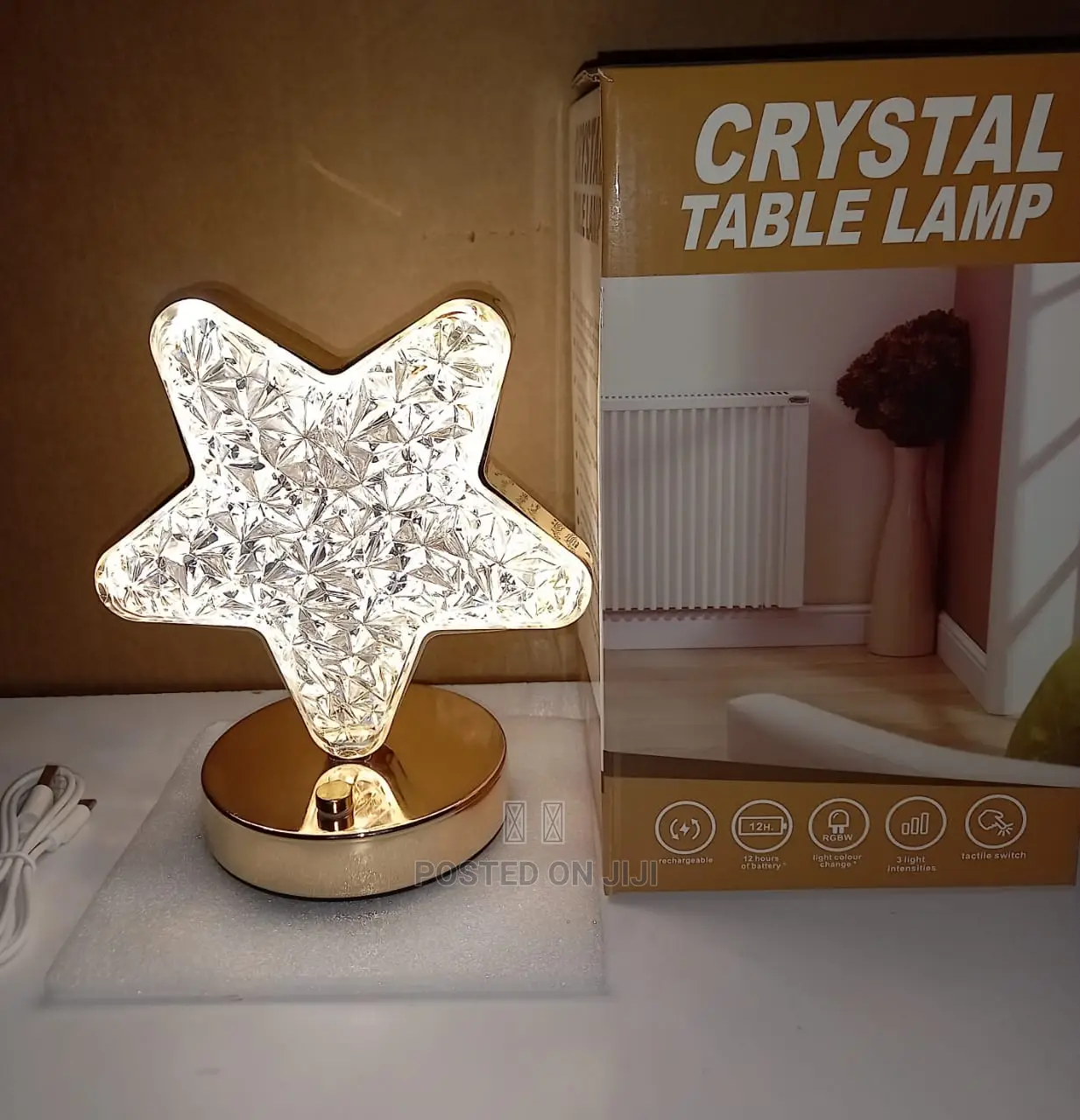 Crystal Table Lamp
