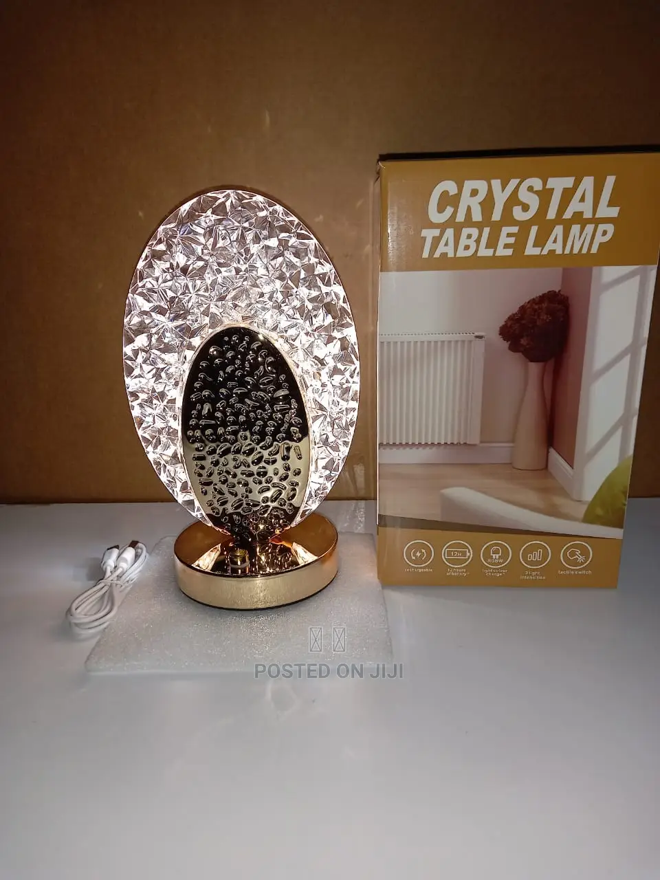 Crystal Table Lamp