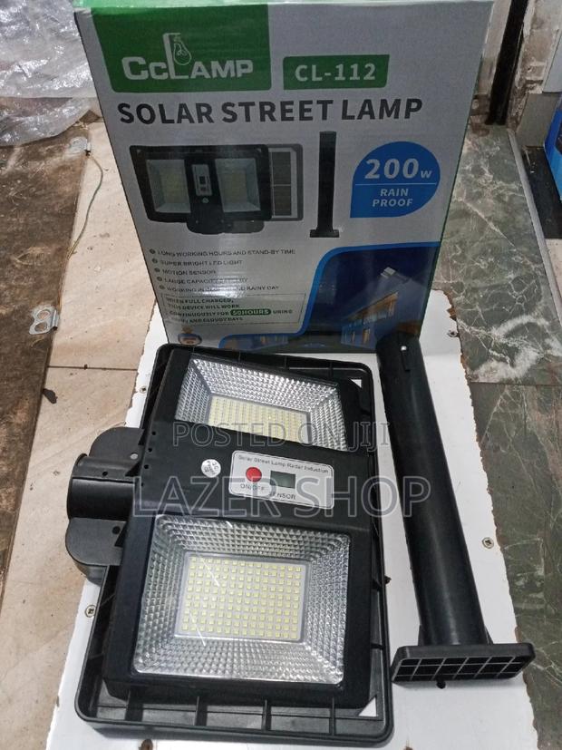 200w Solar Street Lights - main view