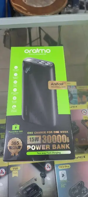 30000mah Oraimo Powerbank