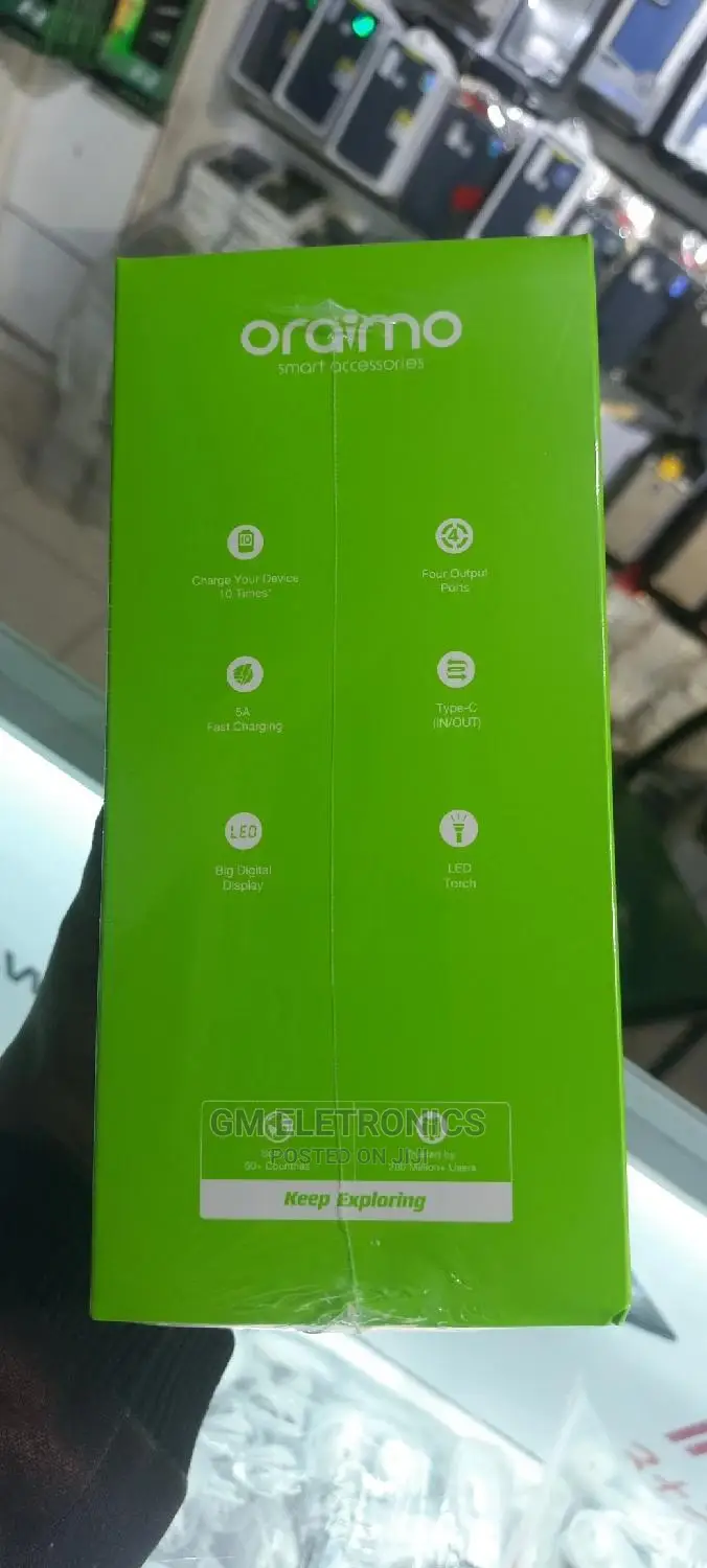 Oraimo 50000 Mah Power Bank.