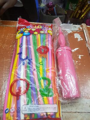 100pcs Modelling Ballons + Pump - thumbnail 2