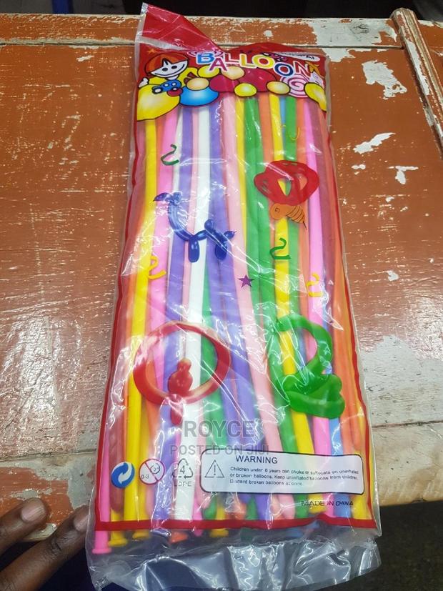 100pcs Modelling Ballons + Pump - thumbnail 5