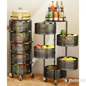 Fruits/Kitchen Storage Rack With Wheels