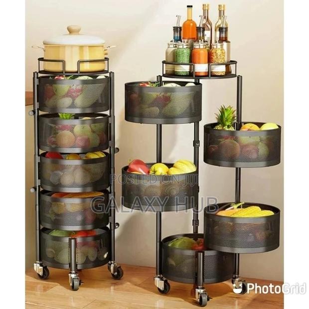Fruits/Kitchen Storage Rack With Wheels