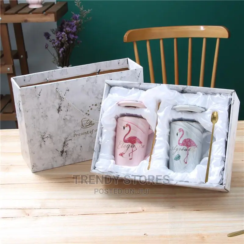 Ceramic Couple Gift Mug (His Hers) Plus Free Gift Box