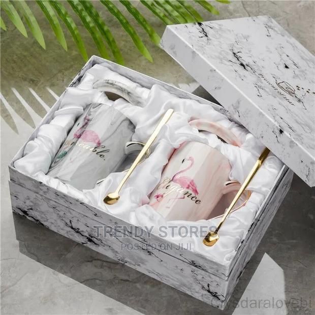 Ceramic Couple Gift Mug (His Hers) Plus Free Gift Box - main view