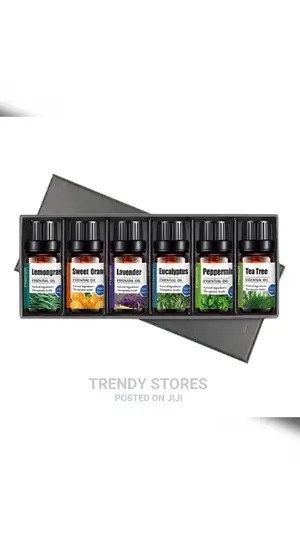 Aromatherapy Essential Oil 10ml 6 Bottles Gift Set