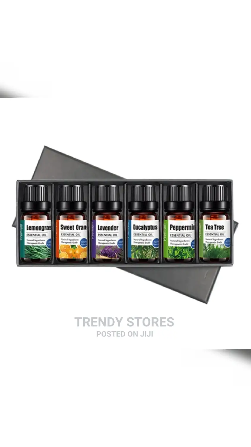 Aromatherapy Essential Oil 10ml 6 Bottles Gift Set