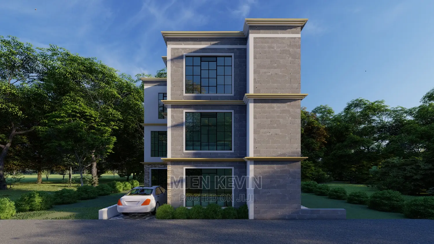 House Plans and Drawing Renders Exterior and Interior