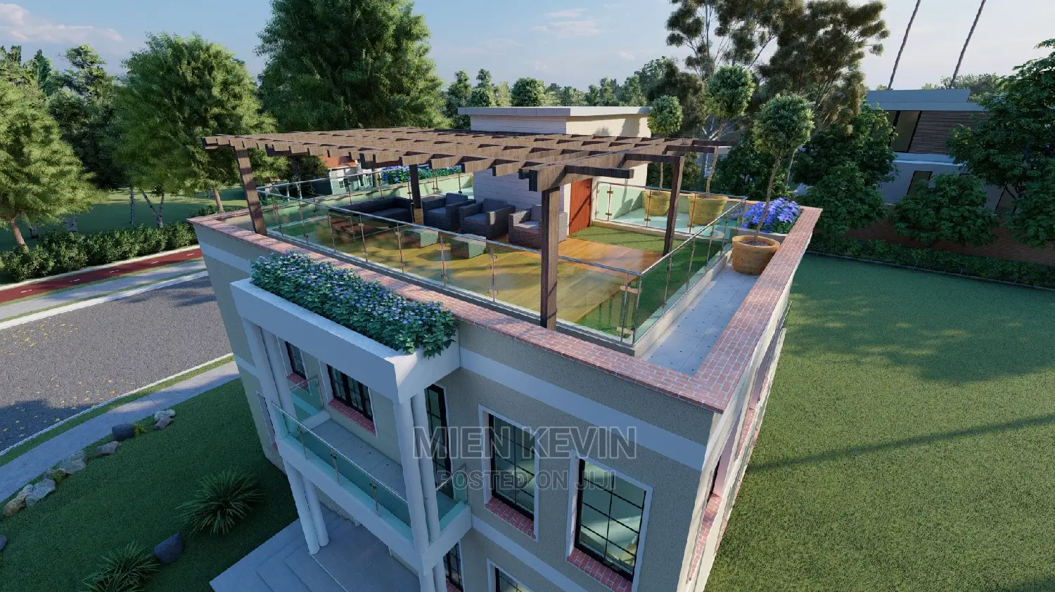 House Plans and Drawing Renders Exterior and Interior