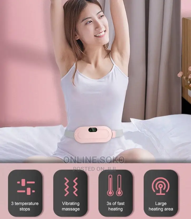 Portable Cordless Heating Pad Menstrual Cramps Pain Relief