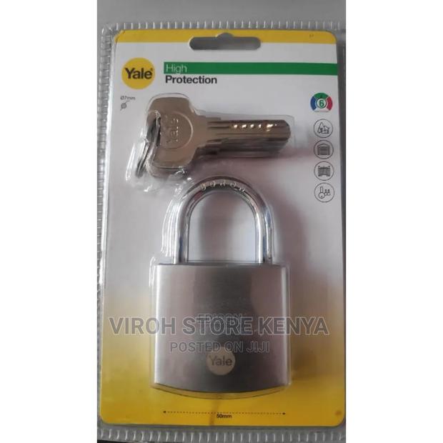 Yale Padlock HIGH Protection Heavy Duty Padlock - 5 Keys