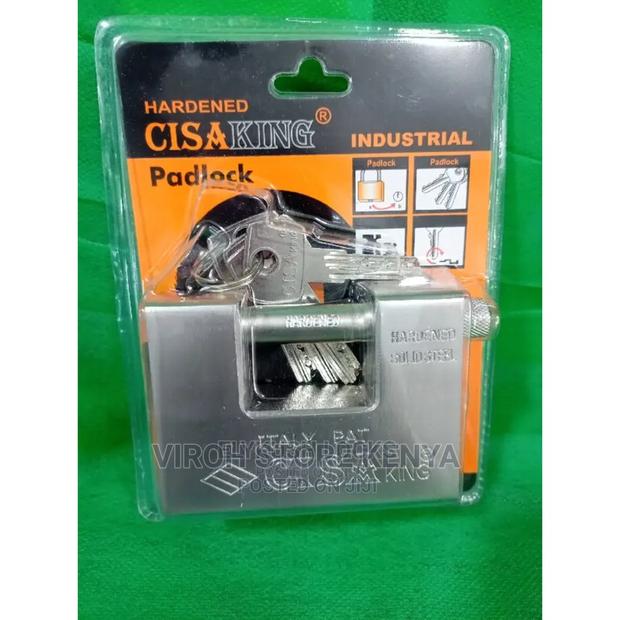 Hardened CISA Padlock Anti-Theft Big Door Lock