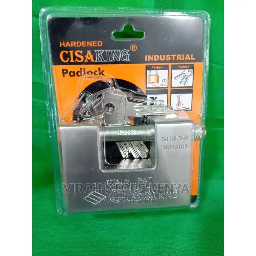 Hardened CISA Padlock Anti-Theft Big Door Lock