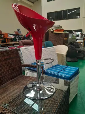 Red Bar Stool