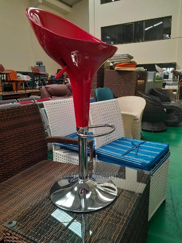 Red Bar Stool