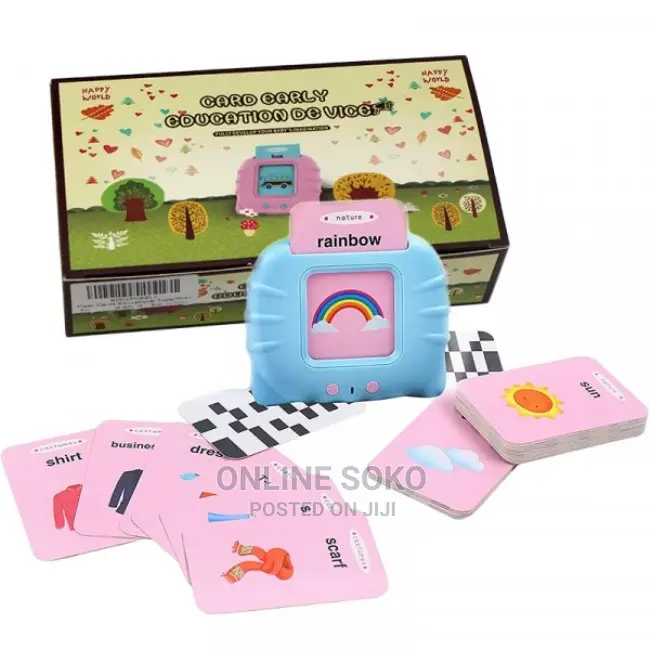 Kids Talking Audio Flashcards Reading Educational Toy