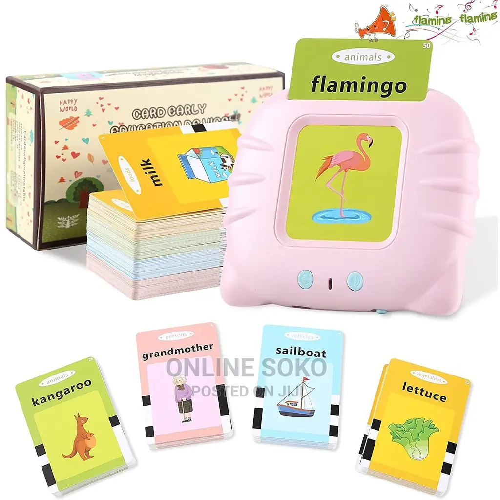 Kids Talking Audio Flashcards Reading Educational Toy
