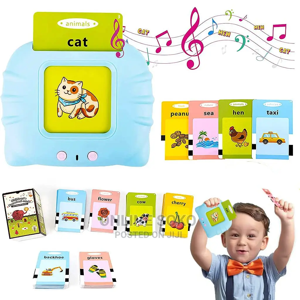 Kids Talking Audio Flashcards Reading Educational Toy