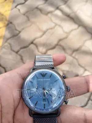 Emporio Armani Mesh Chronograph Watch