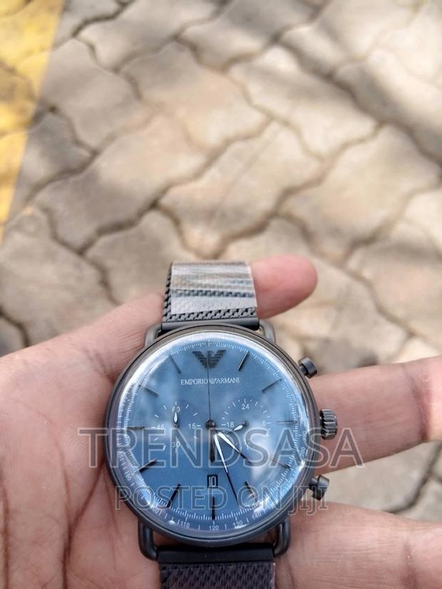 Emporio Armani Mesh Chronograph Watch - thumbnail 4