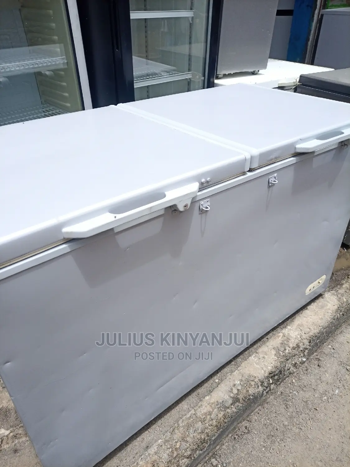 Double Door Freezer