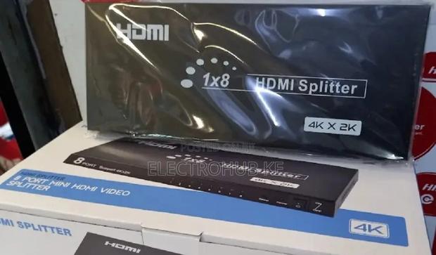 Quality 1by8 Hdmi Splitter Full Hd 1080p New