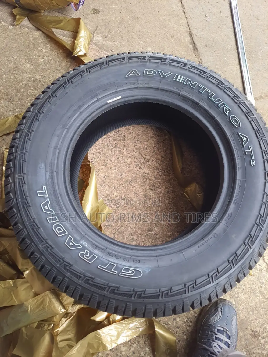 265/65r17 GT Adventuro