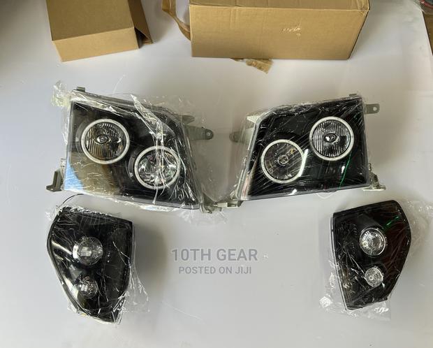 Prado Headlights Head Lamp Prado 90 Prado 95 Headlight LED